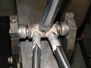 Welds #1, 4 and 5